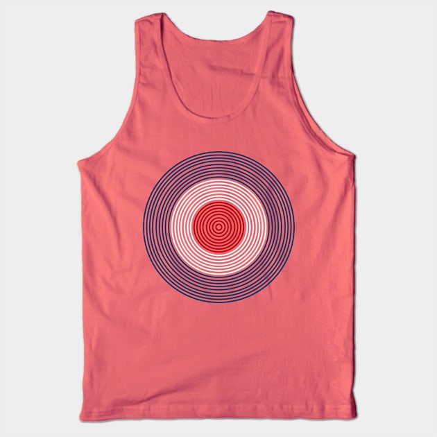 Concentric Mod Target Tank Top by n23tees